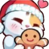 ❄️ Эмодзи «Новогодний кот» для Telegram