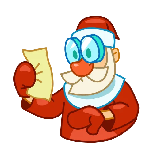 🧐 Эмодзи «Анимированный набор эмоджи с новогодним миксом» для Telegram