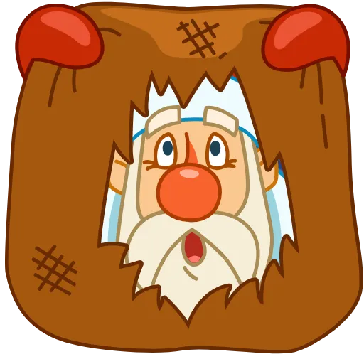 😨 Эмодзи «Анимированный набор эмоджи с новогодним миксом» для Telegram