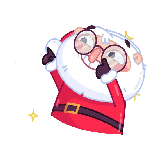 😉 Эмодзи «Анимированный набор эмоджи с новогодним миксом» для Telegram