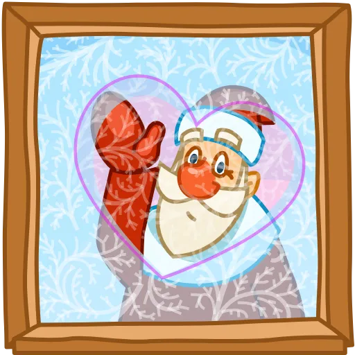 😘 Эмодзи «Анимированный набор эмоджи с новогодним миксом» для Telegram