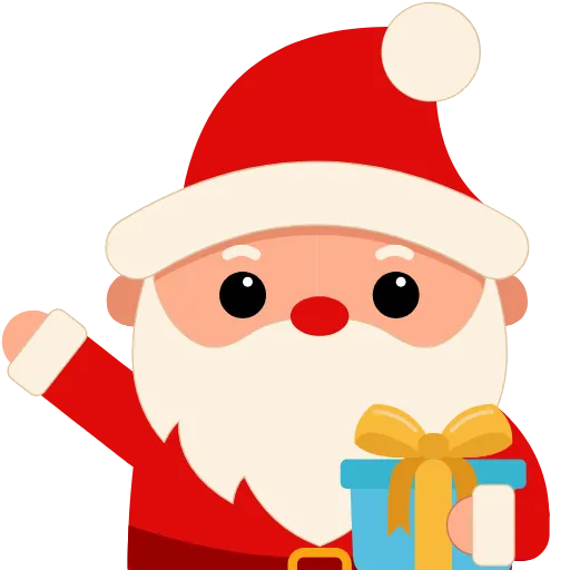 🎅 Эмодзи «Зимние анимированные эмодзи и буквы» для Telegram