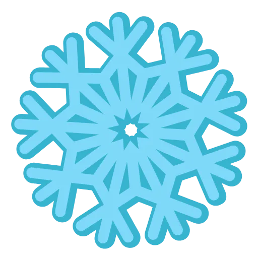 ❄️ Эмодзи «Зимние анимированные эмодзи и буквы» для Telegram