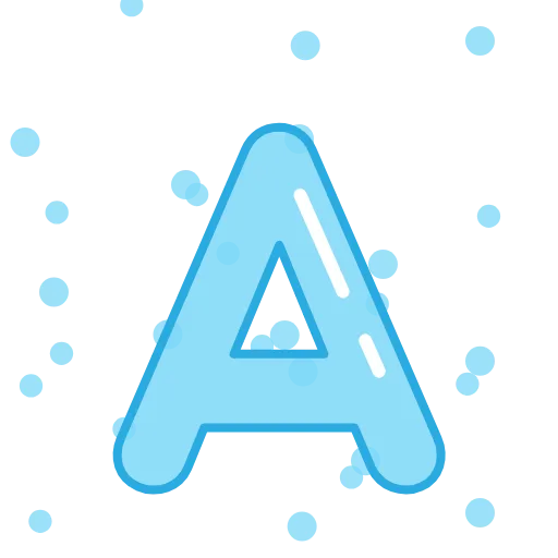 🔠 Эмодзи «Зимние анимированные эмодзи и буквы» для Telegram
