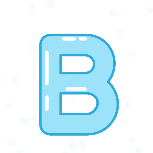 ❄️ Эмодзи «Зимние анимированные эмодзи и буквы» для Telegram