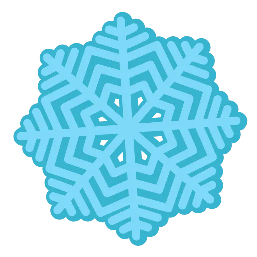 ❄️ Эмодзи «Зимние анимированные эмодзи и буквы» для Telegram