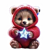 🐻 Эмодзи «Новогодний подарок» для Telegram