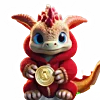 🐲 Эмодзи «Новогодний подарок» для Telegram