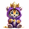 🦊 Эмодзи «Новогодний подарок» для Telegram