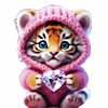 🐯 Эмодзи «Новогодний подарок» для Telegram