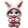 🐰 Эмодзи «Новогодний подарок» для Telegram