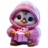 🐧 Эмодзи «Новогодний подарок» для Telegram