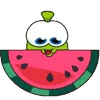 🍉 Эмодзи «Nibble Nom Emoji» для Telegram