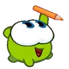 ✏ Эмодзи «Nibble Nom Emoji» для Telegram