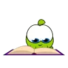 📖 Эмодзи «Nibble Nom Emoji» для Telegram
