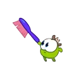 🧹 Эмодзи «Nibble Nom Emoji» для Telegram