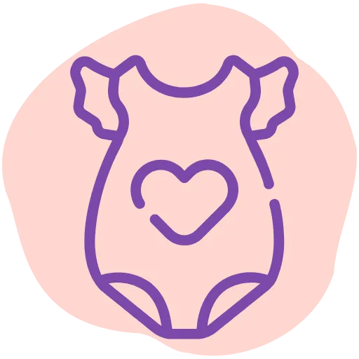 💜 Эмодзи «Нежно-розовые и фиолетовые буквы» для Telegram