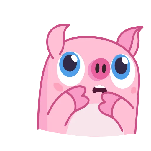 🐷 Эмодзи «Nick Wallow Pig» для Telegram