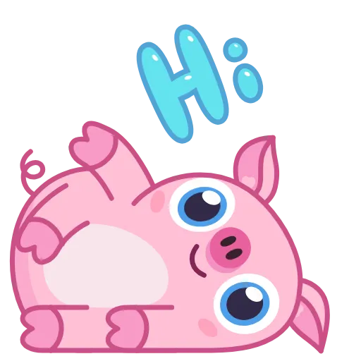 🐷 Эмодзи «Nick Wallow Pig» для Telegram