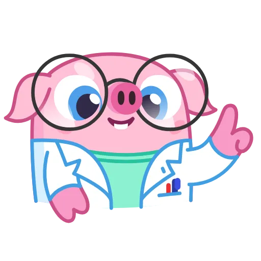 🐷 Эмодзи «Nick Wallow Pig» для Telegram