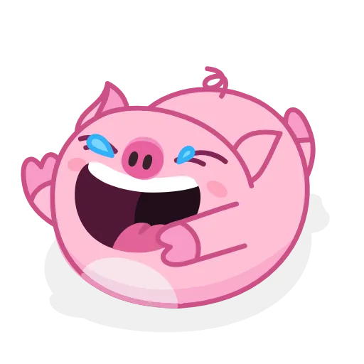 Эмодзи Nick Wallow Pig для Telegram — скачать
