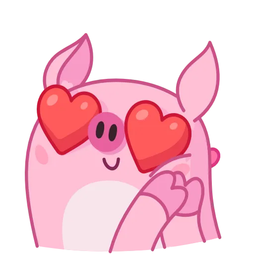 🐷 Эмодзи «Nick Wallow Pig» для Telegram