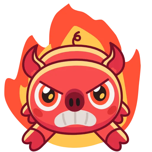 🐷 Эмодзи «Nick Wallow Pig» для Telegram