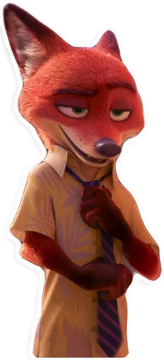 😌 Стикер «NickWilde» для Telegram