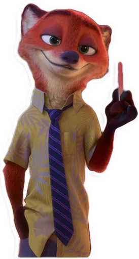 Стикерпак NickWilde для Telegram — скачать