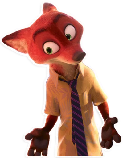 🙄 Стикер «NickWilde» для Telegram
