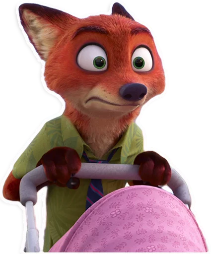 😯 Стикер «NickWilde» для Telegram