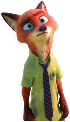 🤔 Стикер «NickWilde» для Telegram