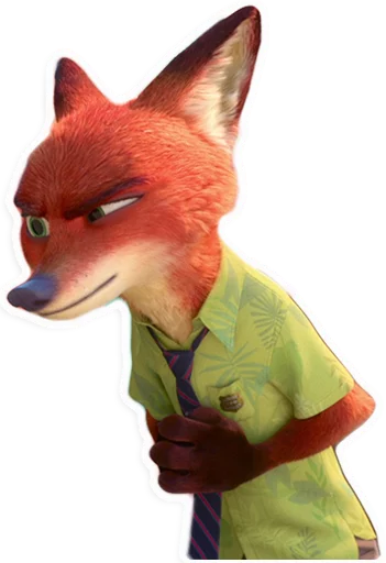 😕 Стикер «NickWilde» для Telegram