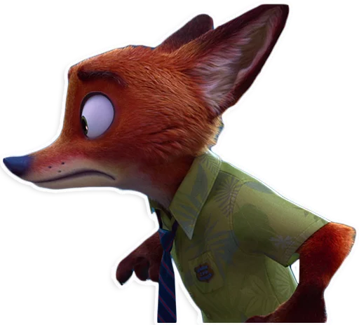 😯 Стикер «NickWilde» для Telegram