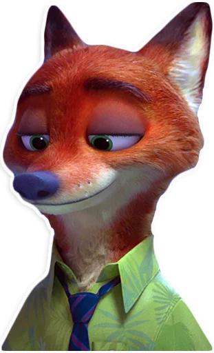 🙂 Стикер «NickWilde» для Telegram