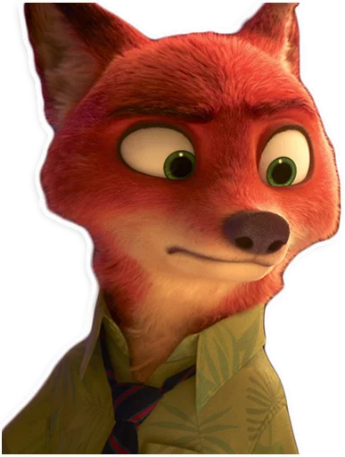 🤔 Стикер «NickWilde» для Telegram