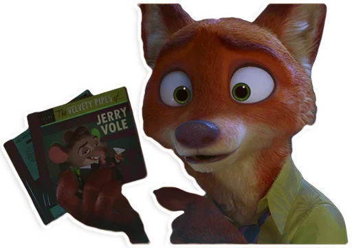🎶 Стикер «NickWilde» для Telegram