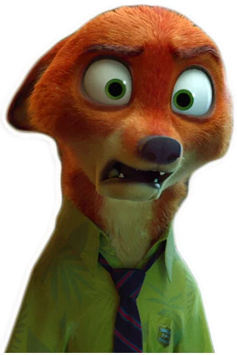 😮 Стикер «NickWilde» для Telegram