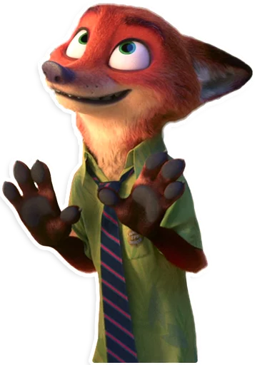 🖐 Стикер «NickWilde» для Telegram