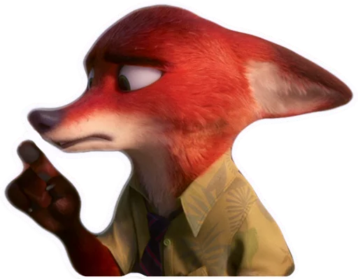 🤔 Стикер «NickWilde» для Telegram