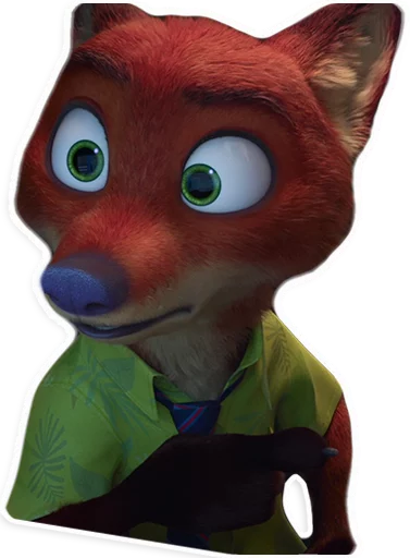 🤔 Стикер «NickWilde» для Telegram