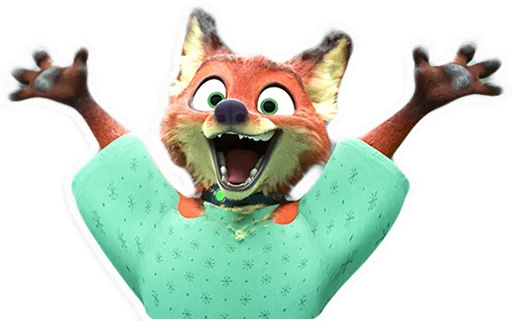 😆 Стикер «NickWilde» для Telegram