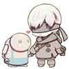 ♥️ Эмодзи «😒 Набор эмоджи по игре «NieR Automata»» для Telegram
