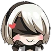 🥹 Эмодзи «😒 Набор эмоджи по игре «NieR Automata»» для Telegram