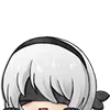 😒 Эмодзи «😒 Набор эмоджи по игре «NieR Automata»» для Telegram