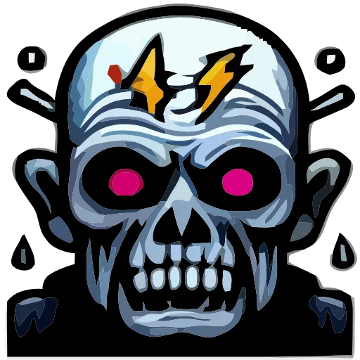 💀 Эмодзи «() Nightmare» для Telegram