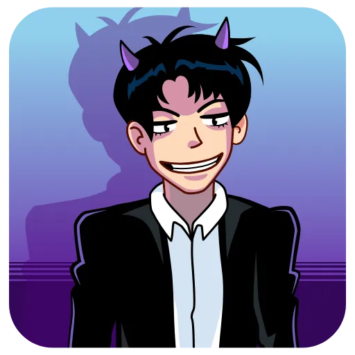 😈 Эмодзи «Никита Кун» для Telegram