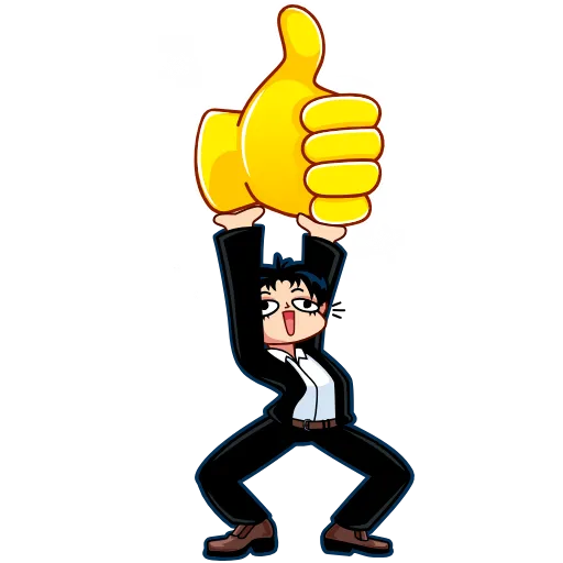 👍 Эмодзи «Никита Кун» для Telegram