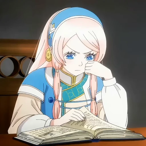 🧐 Стикер «Hoshifuru Oukoku no Nina» для Telegram
