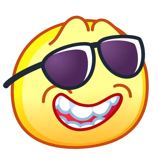 😎 Стикер «Ninny Emoji -» для Telegram